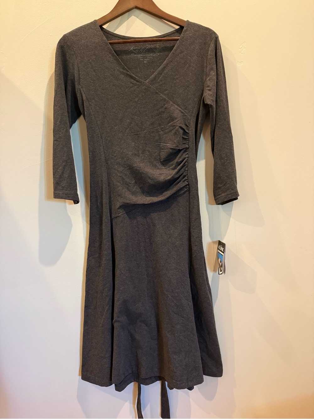 Vintage Kuhl Salza Cotton Ruched Dress
